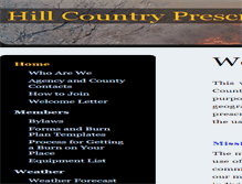 Tablet Screenshot of hillcountrypba.org